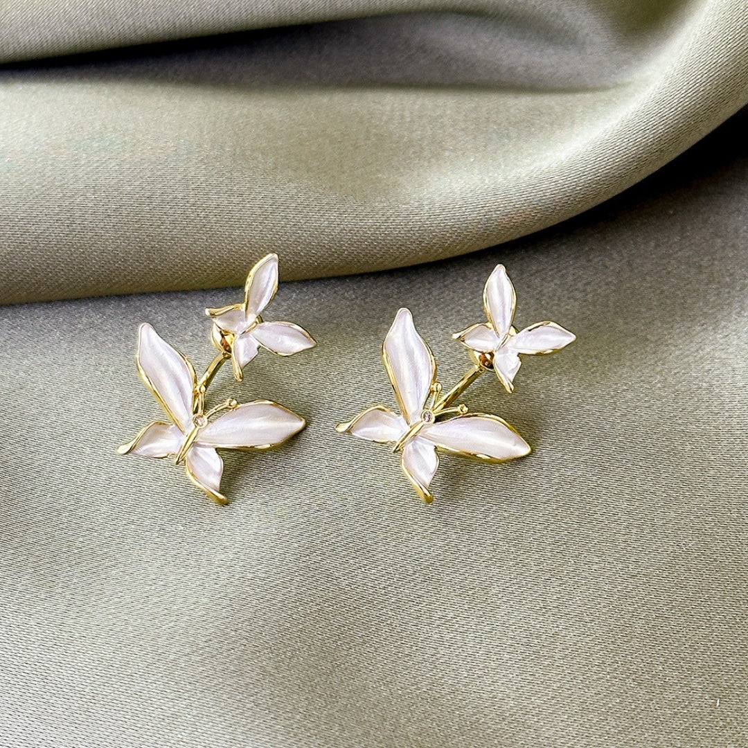 Double Butterfly Earrings