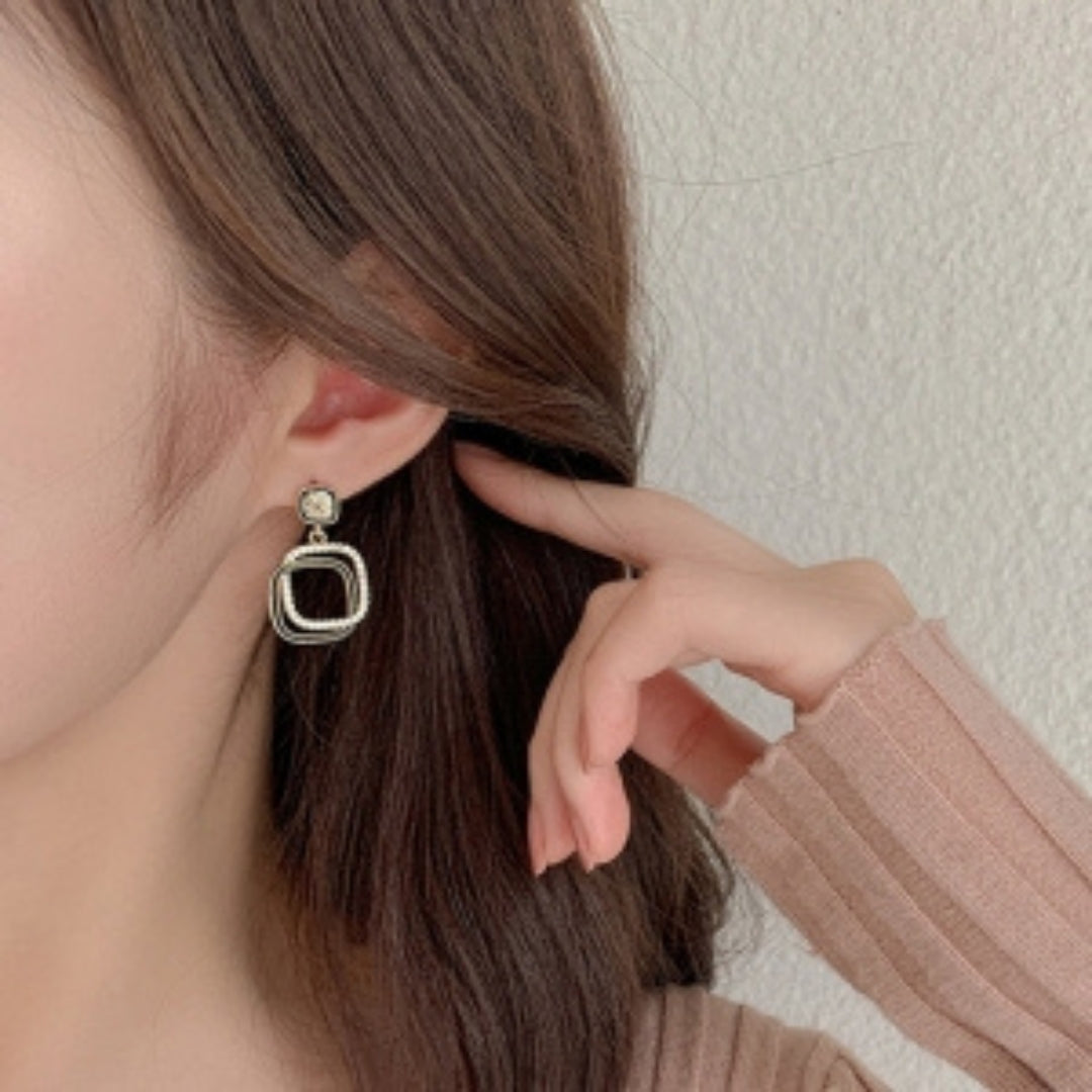 Cubic Shaped Earrings