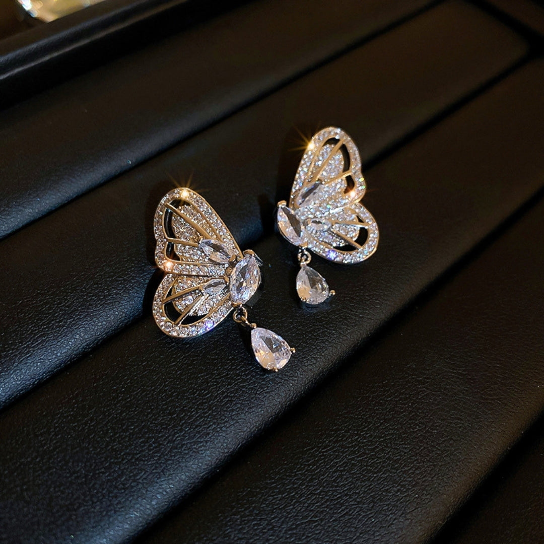 Butterfly Drop Earring
