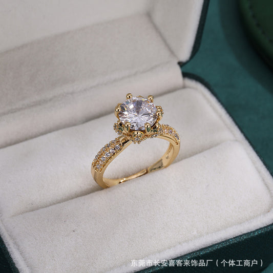 Round Solitaire Ring