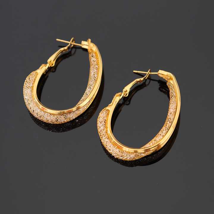 Circular Hoop Earrings