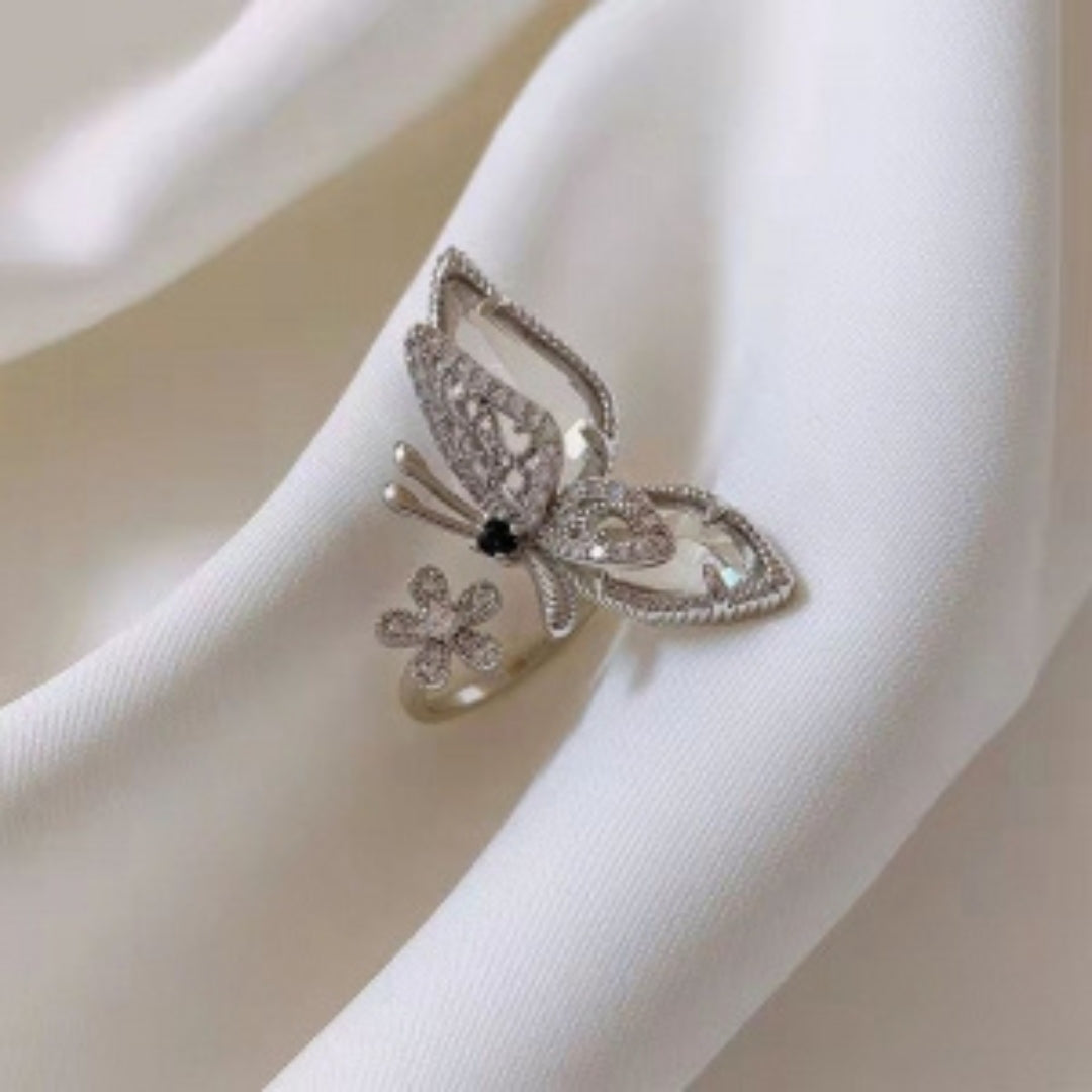 Butterfly Sparkly Ring