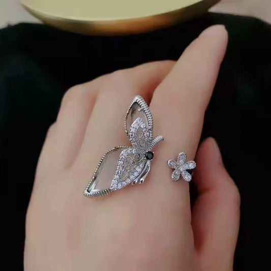 Butterfly Sparkly Ring