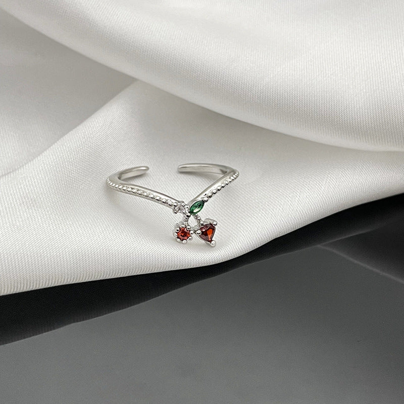 Cherry Twinkle Ring