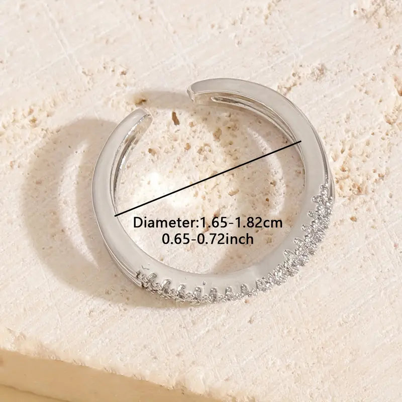 Luxury Dual-Band Wrap Ring