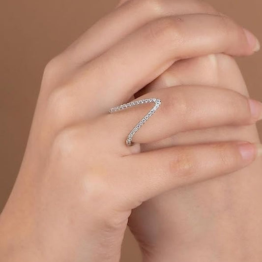 V-Shaped Diana Ring