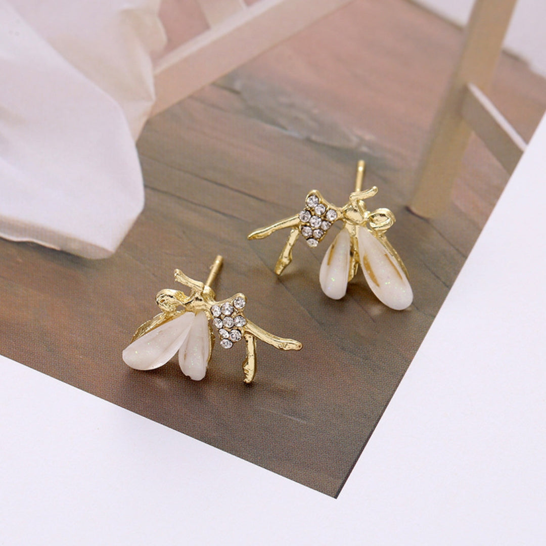 Firefly Angel Stud Earrings