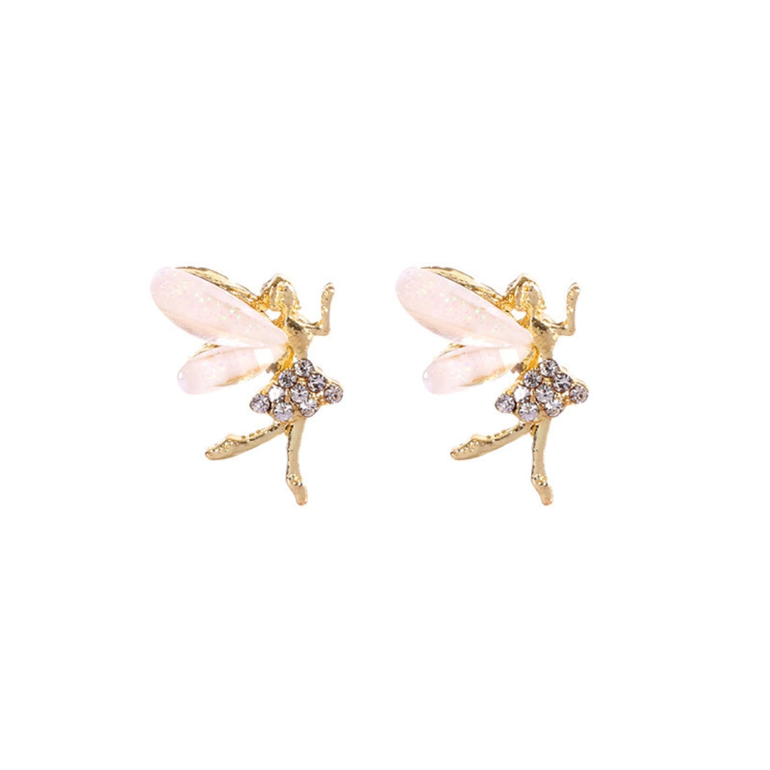 Firefly Angel Stud Earrings