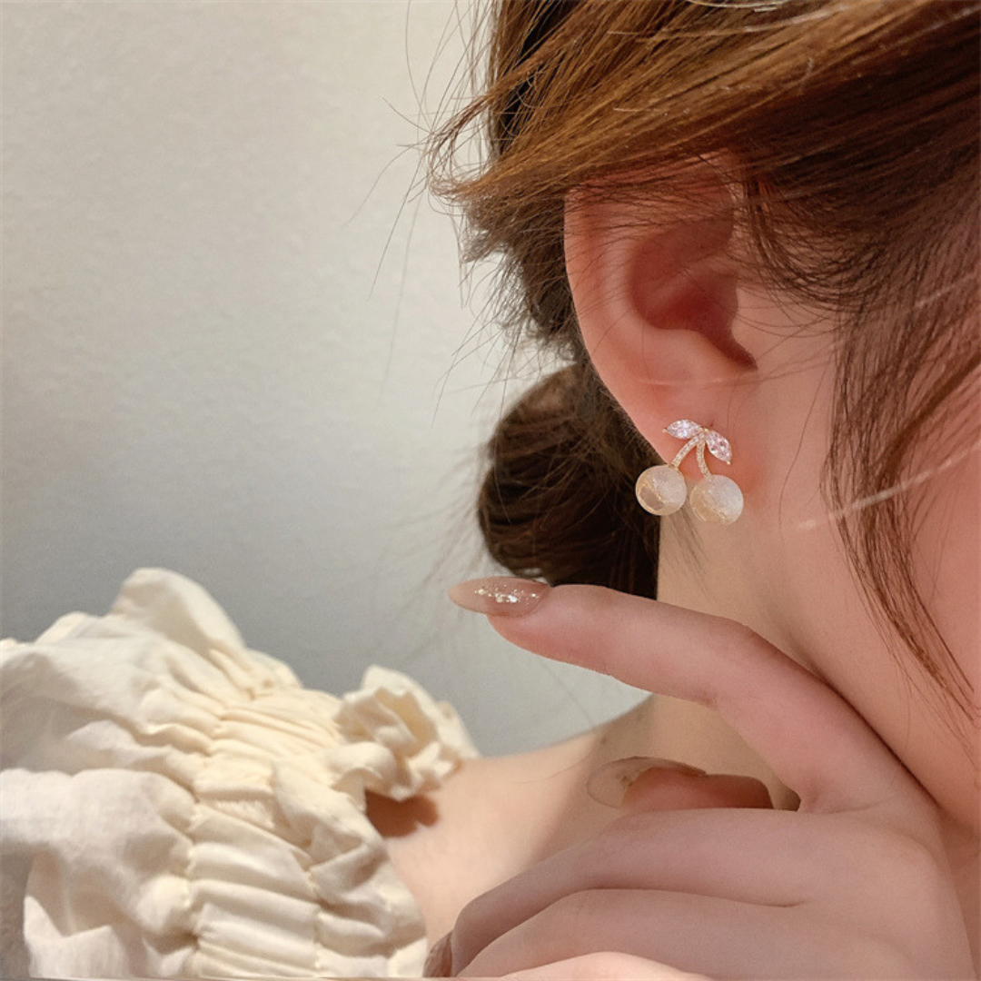 Cherry Studs Earing