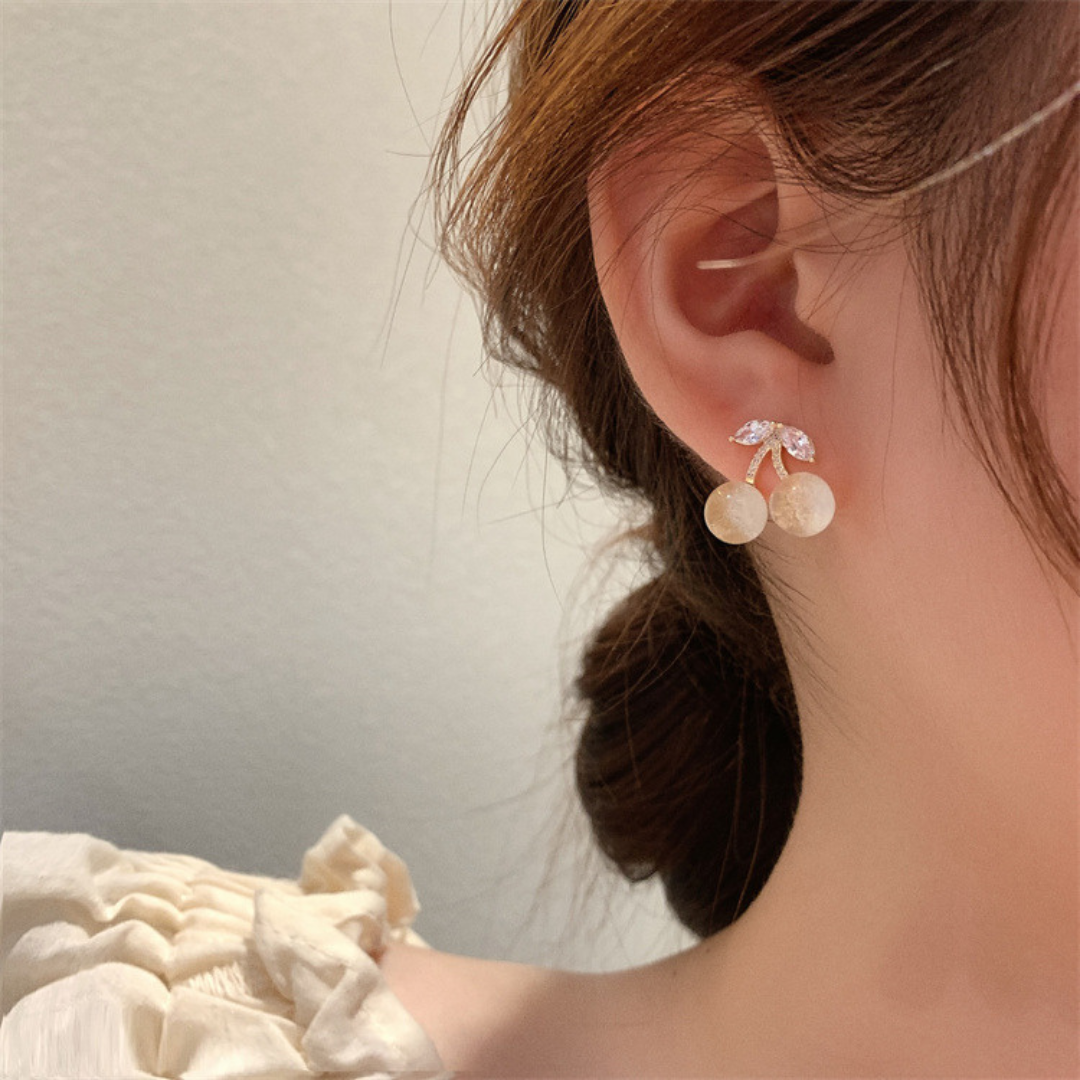 Cherry Studs Earing