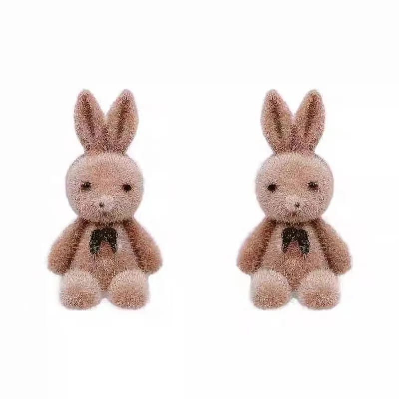 Cute Cartoon Fabric Stud Earring