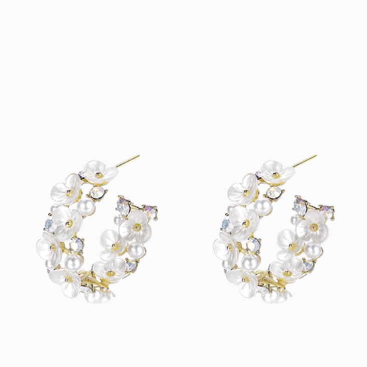 Elegant Round Circle Earrings