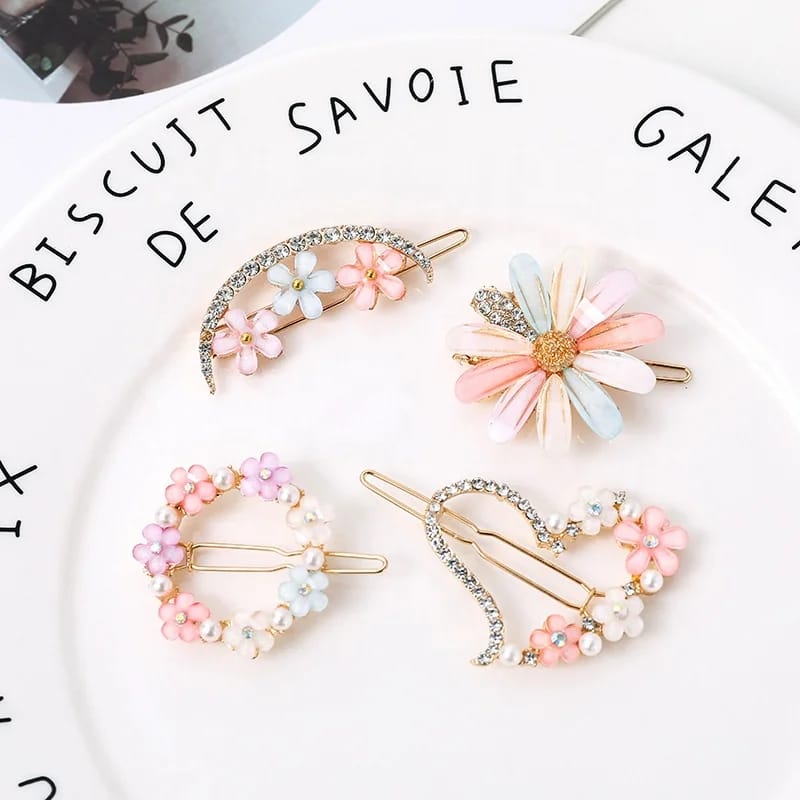 Hair Clips Hair Pins for Women Pack of 4