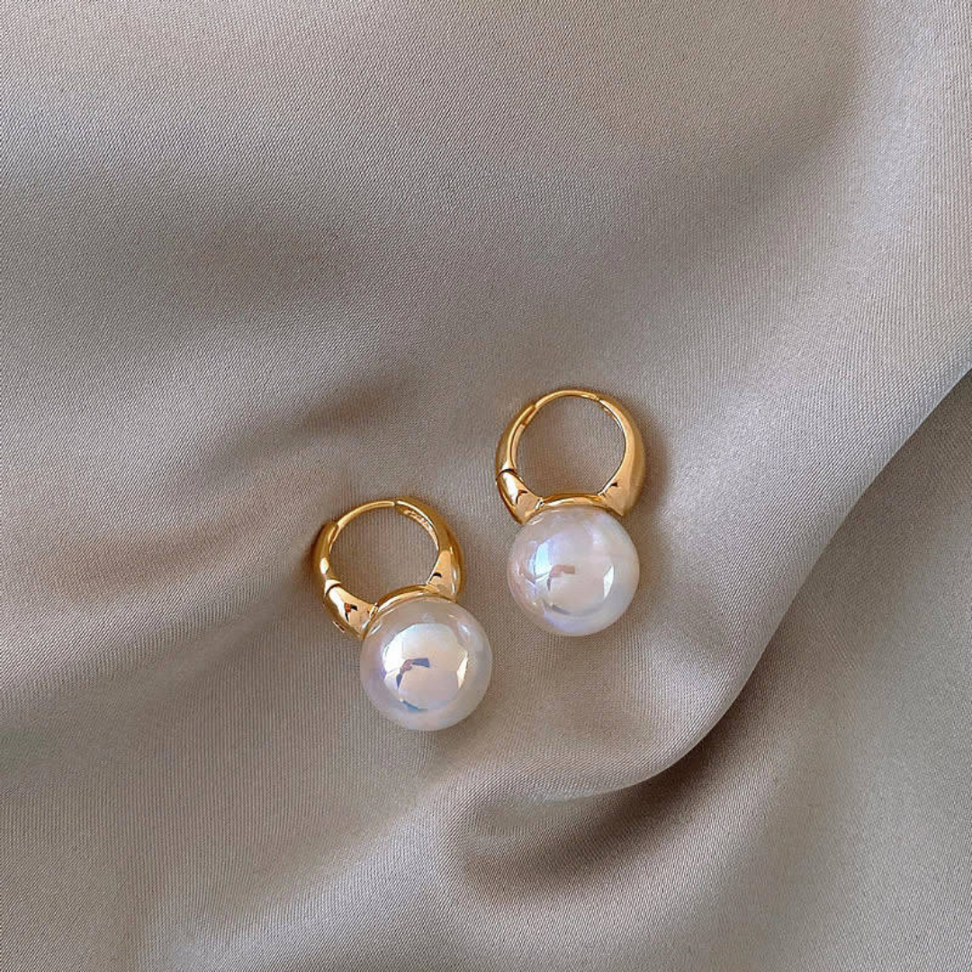 Gold Plated Huggie Hoop Earring