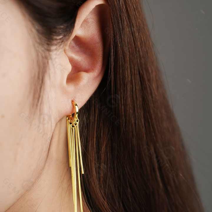 Drop Long Tassel Earrings