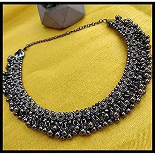 Ghungroo Choker Necklace with Earing