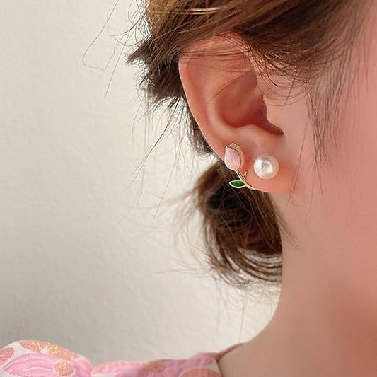 Combo-3 Rose Stud Earings