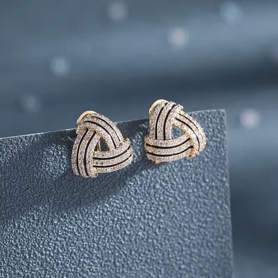 Beautiful Shinny Stud Earrings