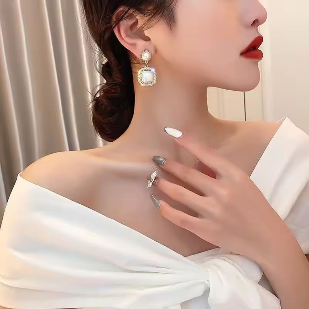 Crystal Chandelier Drop Dangle Earrings
