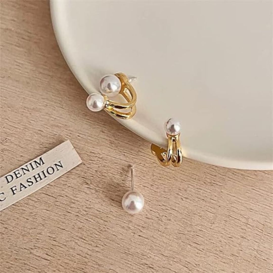 Claw Ear Hook Clip Earrings