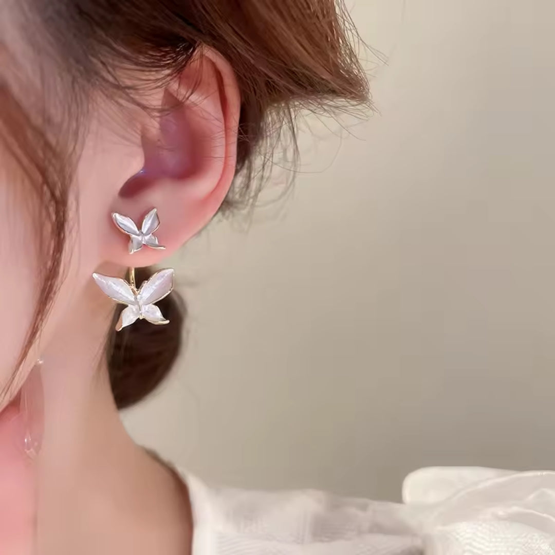 Double Butterfly Earrings