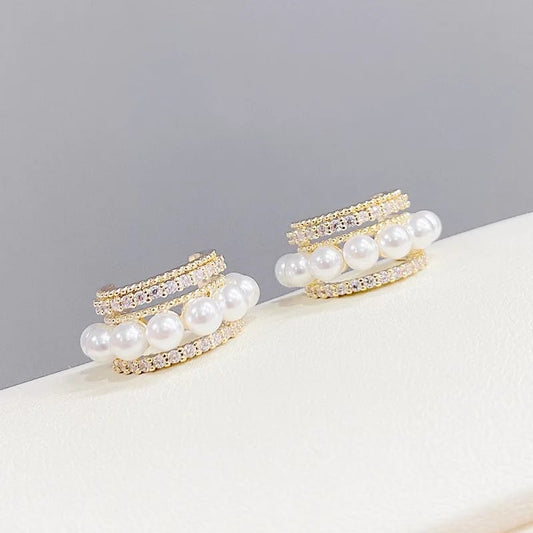 Unique Bridal Pearl l Ring