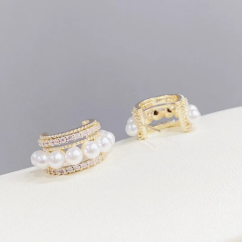 Unique Bridal Pearl l Ring