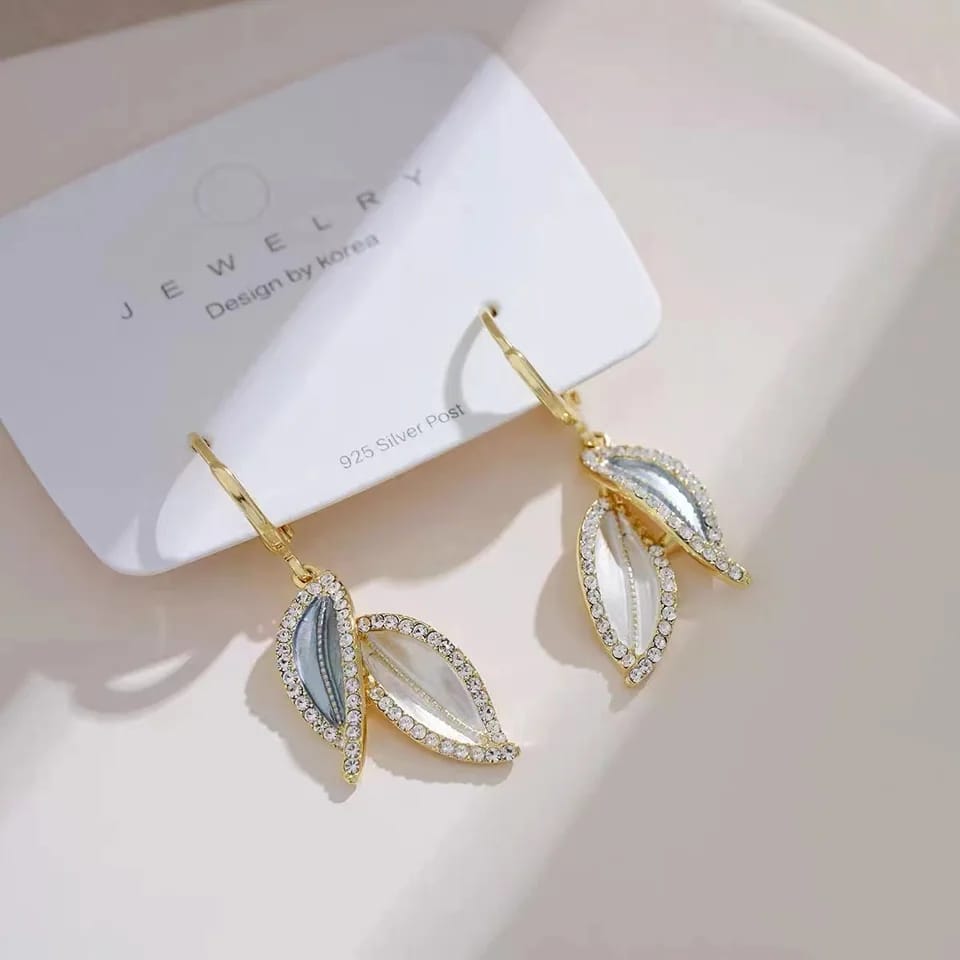 Leaf Shaped Earrings for Women