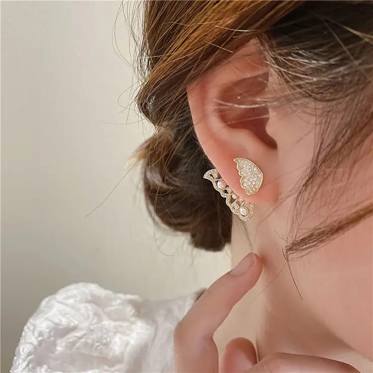 Butterfly Shape Design Colorful Earrings
