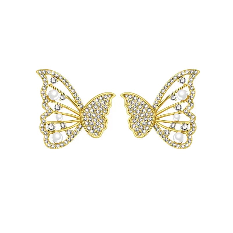 Butterfly Shape Design Colorful Earrings