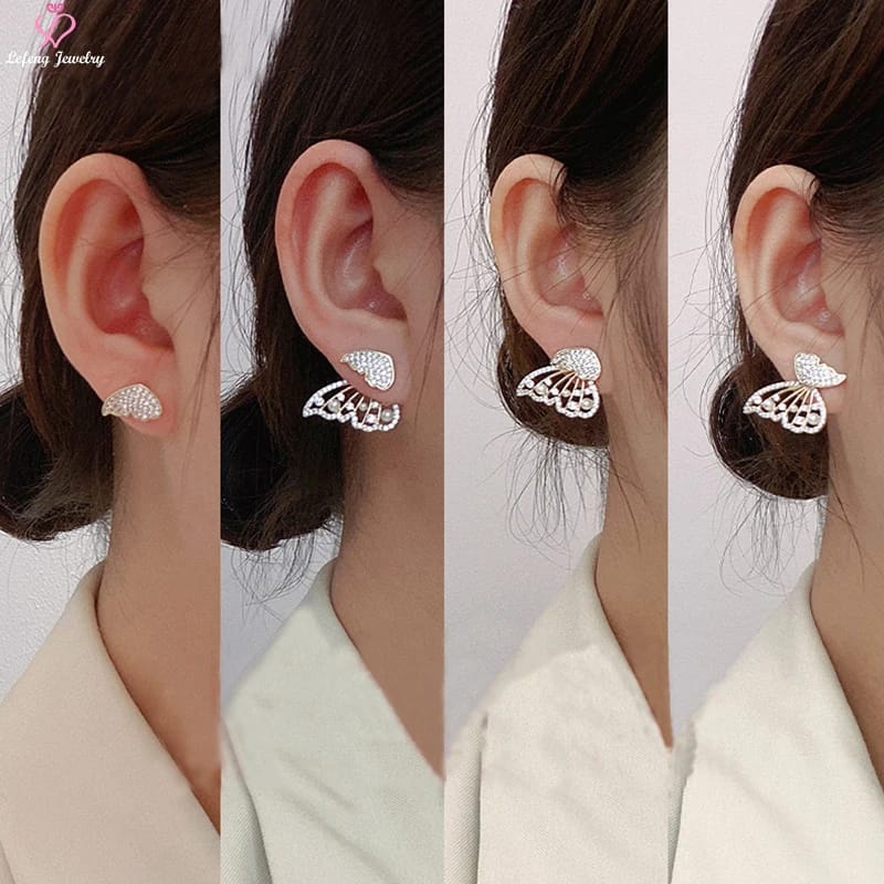 Butterfly Detachble Earrings