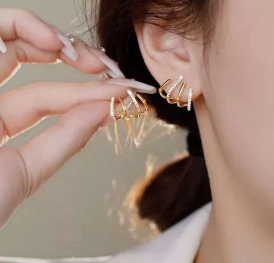 Stud Bling Blogger Earring