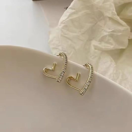 Heartfelt Sparkle Hoops