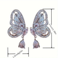 Stone Butterfly Drop Earing