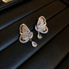 Butterfly Drop  Earring
