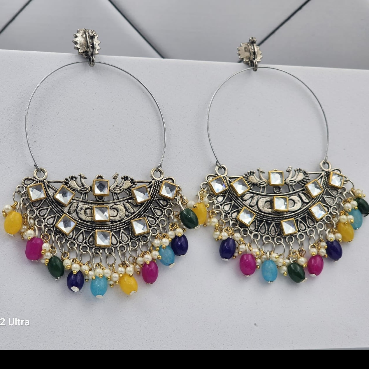 Beautiful Meenakari Earrings