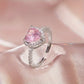 Princess Pink Heart Ring