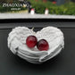 Red Cherries Shaped Alloy Dangle & Drop Earrings