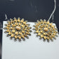 gold Plated Design Earrings