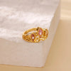 Princess Style Golden Ring