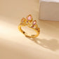 Princess Style Golden Ring