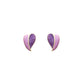 Delicate Heart Shaped Stud Earrings