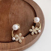 Elegant Flower Stud Earrings