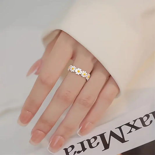Fancy Sun Flower Ring