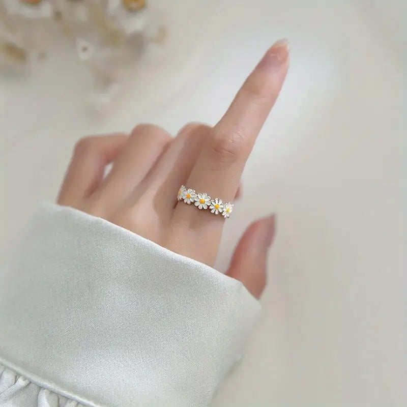 Fancy Sun Flower Ring