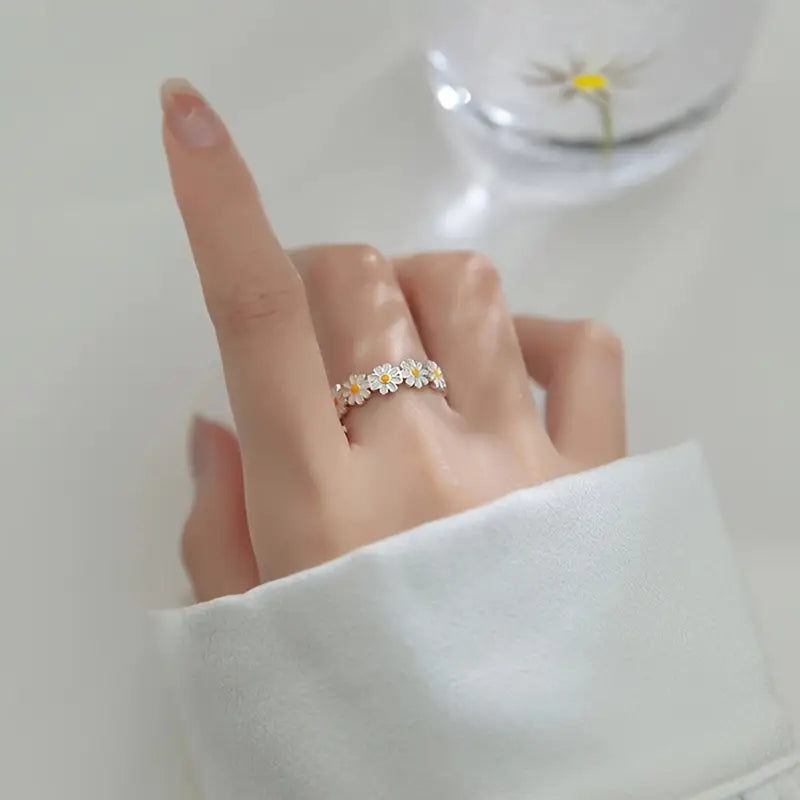 Fancy Sun Flower Ring