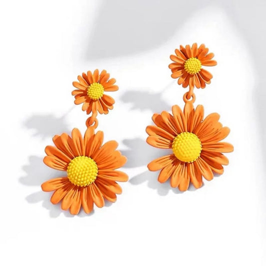 Merry Color Pop Floral Stud Earrings