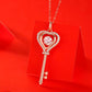 Heart in Key Design Pendant