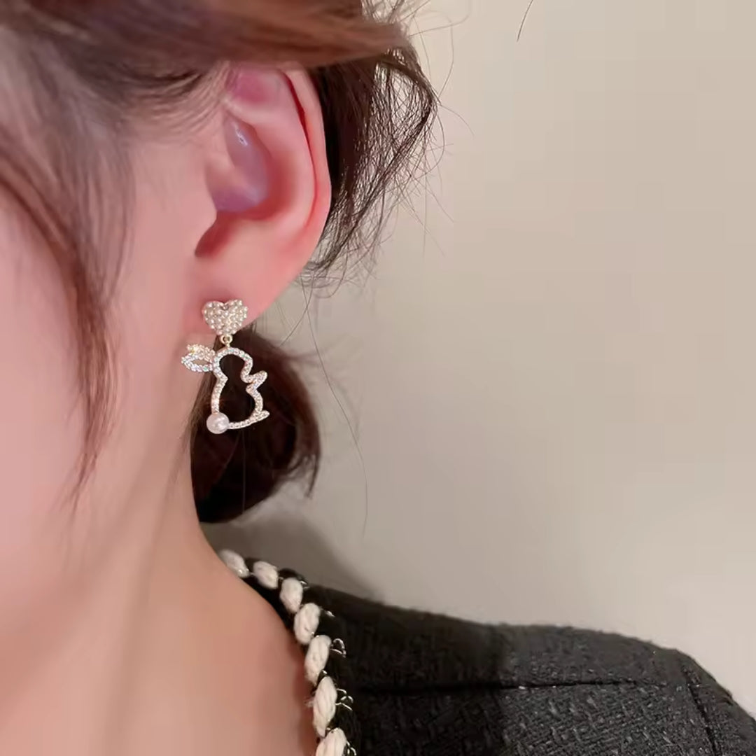 Bunny Pair Earrings