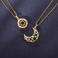 Gold-Plated Couple necklace Pendants